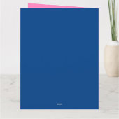 Dolfijn Valentijnskaart Kaart (Achterkant)