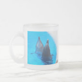 dolfijn vis zee onder water matglas koffiemok (Links)