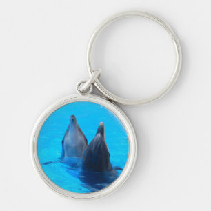 dolfijn vis zee onder water sleutelhanger