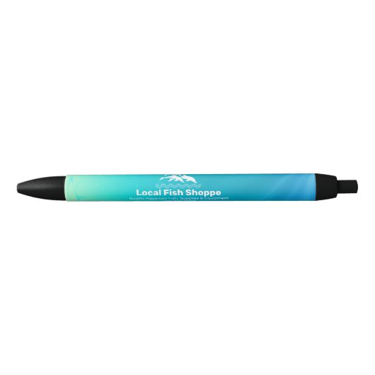 Dolfijn, visaquariumwinkel zwarte inkt pen (Voorkant)