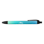 Dolfijn, visaquariumwinkel zwarte inkt pen (Bovenkant)
