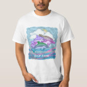 Dolfijn Vreugde T-shirt (Voorkant)