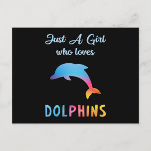 Dolfijn Zee Dolfijnen Dier Oceaan Water Grappig Ca Briefkaart