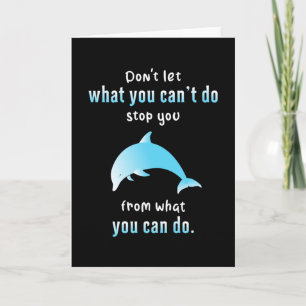 Dolfijn Zee Dolfijnen Vis Dier Oceaan Cadeau Idee Kaart