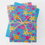 Dolfijn Zomer Kinder Blauw Inpakpapier Set (In situ)