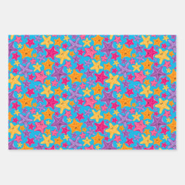 Dolfijn Zomer Kinder Paarse Wrapping Paper Set