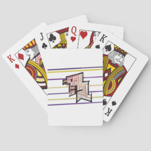 Dolfijn zomer vreugde pokerkaarten