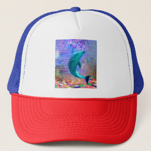 Dolfijn Zonlicht Trucker Pet