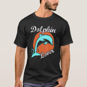 Dolfijn Zwemmen Dier Dierenpark Vis Zwemmen Zee Na T-shirt
