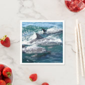 Dolfijn zwemmen in het blauwe Zee water oceaan Servet (Insitu)