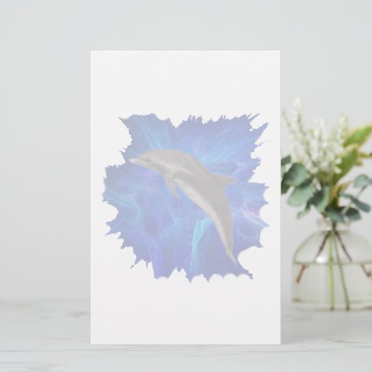 Dolfijnbenodigdheden Briefpapier (Staand voorkant)