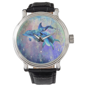 Dolfijncombinatie Horloge