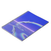Dolfijnduiken met regenboog notitieboek (Linkerzijde)