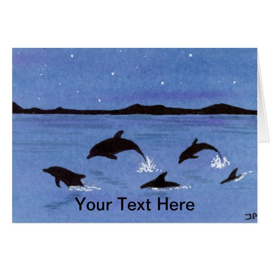 Dolfijnen (Voorkant Horizontaal)