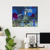 Dolfijnen - 30 x 24-inch Poster (Thuiskantoor)
