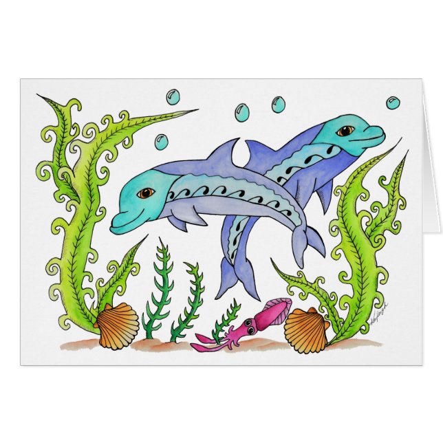 Dolfijnen afspelen (Voorkant Horizontaal)