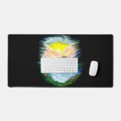 Dolfijnen afspelen in de zon bureaumat (Keyboard & Muis)