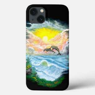 Dolfijnen afspelen in de zon Case-Mate iPhone case