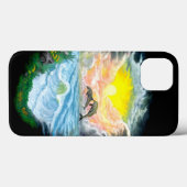 Dolfijnen afspelen in de zon Case-Mate iPhone case (Achterkant (horizontaal))