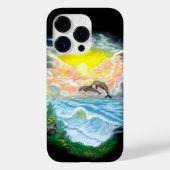 Dolfijnen afspelen in de zon Case-Mate iPhone case (Achterkant)