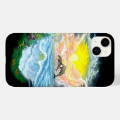 Dolfijnen afspelen in de zon Case-Mate iPhone case (Achterkant (horizontaal))