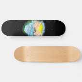 Dolfijnen afspelen in de zon skateboard (Horizontaal)