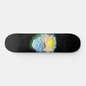 Dolfijnen afspelen in de zon skateboard (Horizontaal)