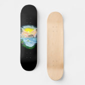 Dolfijnen afspelen in de zon skateboard (Voorkant)