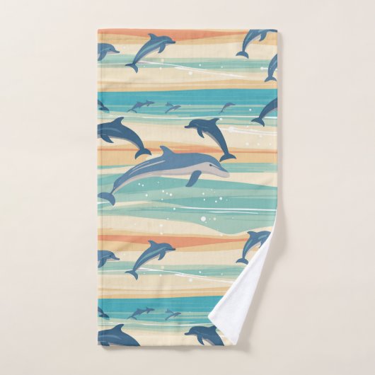 Dolfijnen Bad Handdoek (Handdoek)
