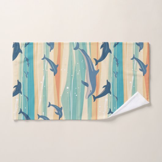 Dolfijnen Bad Handdoek (Handdoek)