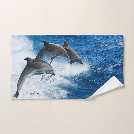 Dolfijnen Bad Handdoek (Handdoek)