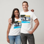 Dolfijnen begroeten de trainer t-shirt (Unisex)