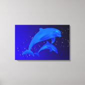 Dolfijnen Canvas Afdruk (Voorkant)