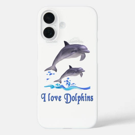 Dolfijnen Case-Mate iPhone Case (Achterkant)