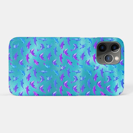 Dolfijnen Case-Mate iPhone Case (Achterkant (horizontaal))