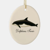  dolfijnen Delphinus Tursio, zeezoogdieren Keramisch Ornament (Rechts)
