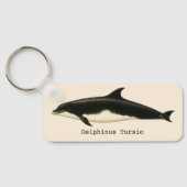  dolfijnen Delphinus Tursio, zeezoogdieren Sleutelhanger (Achterkant)