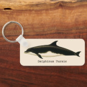  dolfijnen Delphinus Tursio, zeezoogdieren Sleutelhanger (Achterkant)