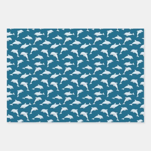 Dolfijnen Design Wrapping Paper (Voorkant)