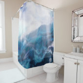 Dolfijnen die alleen spelen voor de DRILL Douchegordijn (In situ)