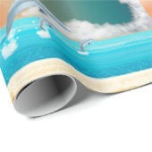 dolfijnen die in de oceaan breken cadeaupapier (Rol Hoek)