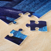 Dolfijnen die in de oceaan spelen legpuzzel (Zijkant)
