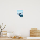 Dolfijnen die uit de oceaan ontsnappen poster (Keuken)