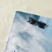 Dolfijnen die uit de oceaan ontsnappen strandlaken (In situ)