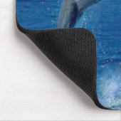 Dolfijnen die voor vreugde op een muispad springen muismat (Hoek)