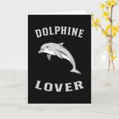 Dolfijnen Dolfijn Zee Oceaan Dier Water Grappig Ca Kaart (Gele Bloem)