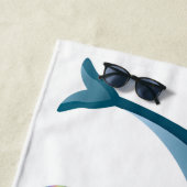 Dolfijnen en bubbels strandlaken (In situ)