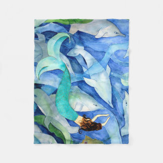 Dolfijnen en dekens van zeemeerminnen