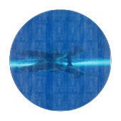 Dolfijnen en reflectie, blauwe oceaan snijplank (Voorkant)