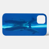 Dolfijnen en reflecties Case-Mate iPhone case (Achterkant (horizontaal))